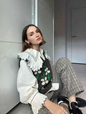 Veronica Beard Rasima Twill A-Line Midi Skirt in heather gray