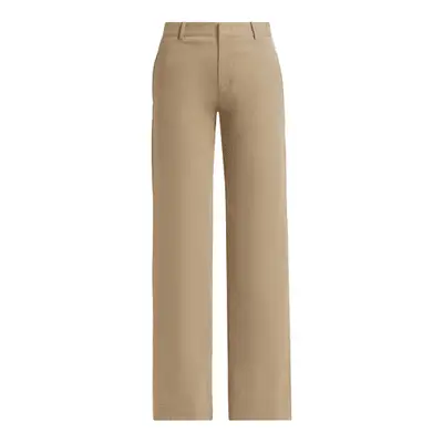 Vince Twill Wide-Leg Pants in mojave tan