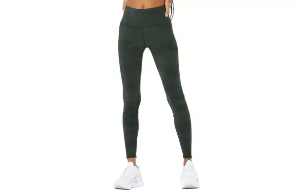 Alo HIGH-WAIST CAMO VAPOR LEGGING