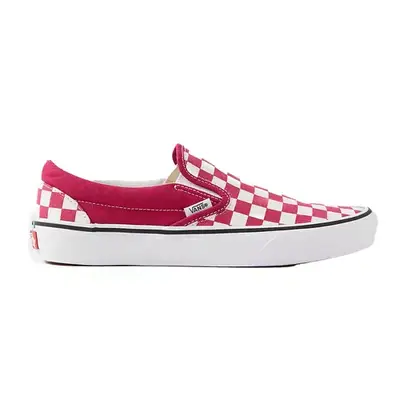 Vans Classic Checkered Slip-On in Cherries Jubilee