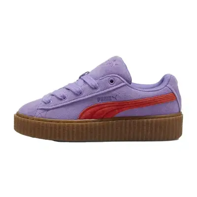 Fenty x Puma Creeper Phatty Sneakers in lavender and red