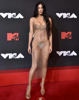 Megan Fox at the 2021 VMAs.