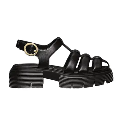 Stuart Weitzman Nolita Fisherman Sandal in black
