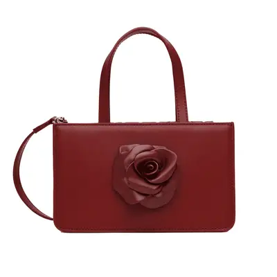 Puppets and Puppets Red Small Rose Bag