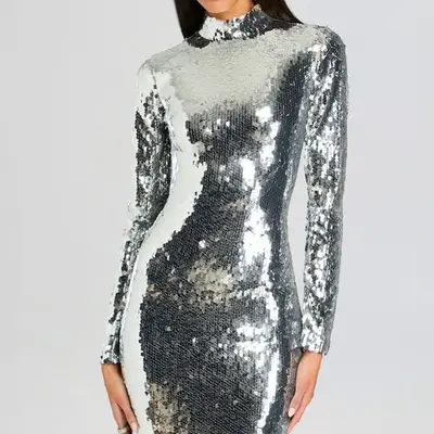 Coach Sculpted Signature Leather Tech Gloves in black