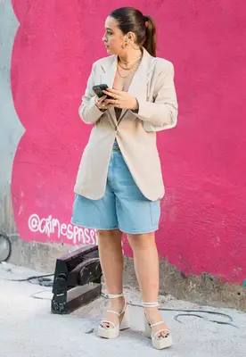 Intentionally Blank Curfew Kitten Heel in flamingo pink