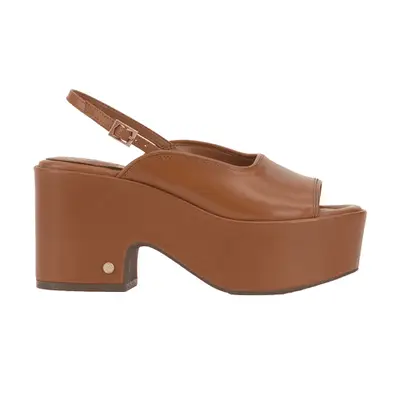 Vince Camuto Elyse Platform Sandal in golden walnut