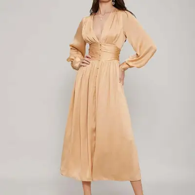 Empire Waist Flowy Dress ($54.99)