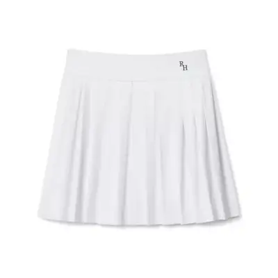 Recreational Habits Naomi Pleated Skirt in white