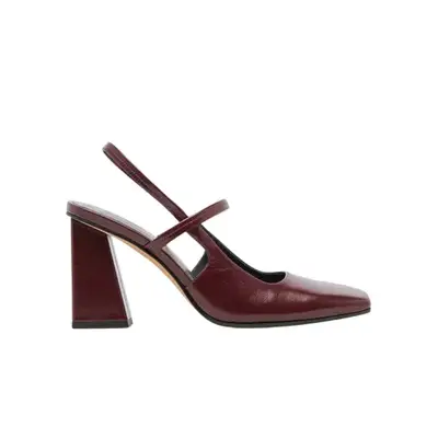 Dolce Vita Soyer Heels in burgundy patent