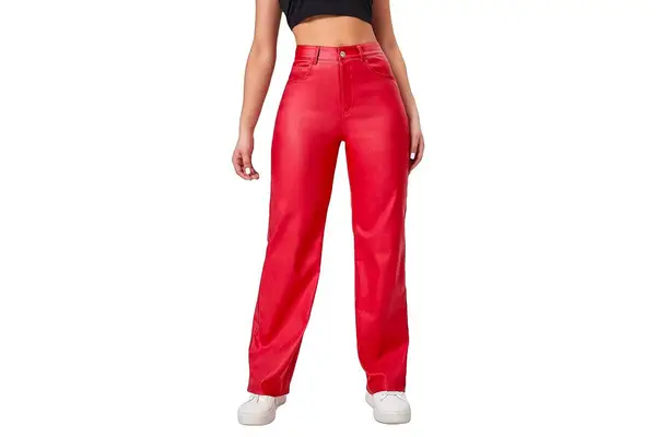 MakeMeChic Women’s Straight Leg Jean