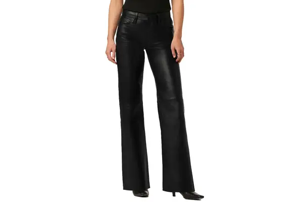 Hudson Rosie High-Rise Leather Pant
