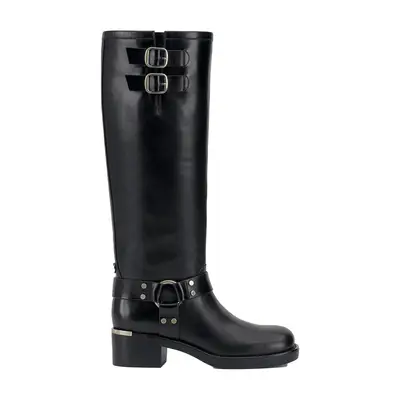 Vince Camuto Kaydin boot in black with buckled details