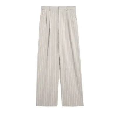 Loft Versa Seasonless Stretch Double Pleat Wide Leg Pant