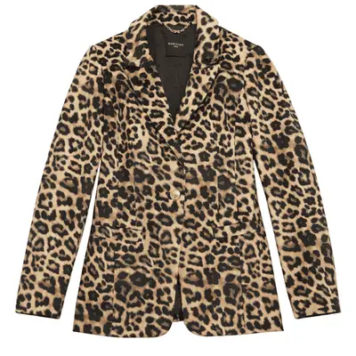 Photo of leopard print blazer
