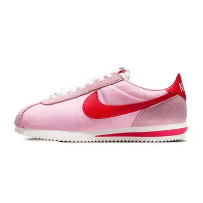 Nike Cortez Textile sneakers in pink and red