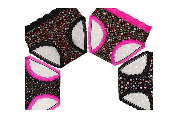 Stripe & Stare High Rise Brief Four Pack