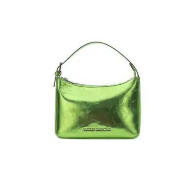 green metallic Brandon Blackwood handbag
