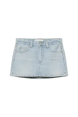 Denim Forum The ‘90s Vintage Micro Denim Skirt