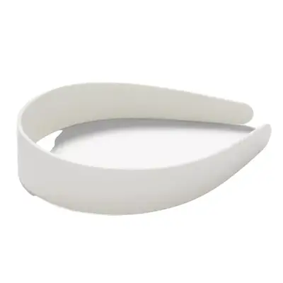 Machete Wide Headband in white