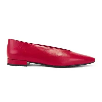 Jeffrey Campbell Hinted Flat in cherry red