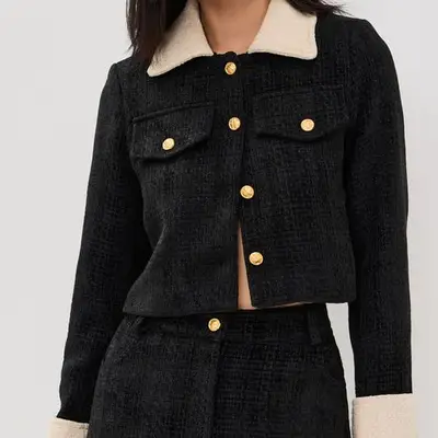 Tory Burch Small Virginia Metallic Messenger Bag in silver