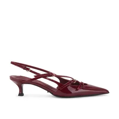 Tony Bianco Koko bordeaux deep red slingback heel