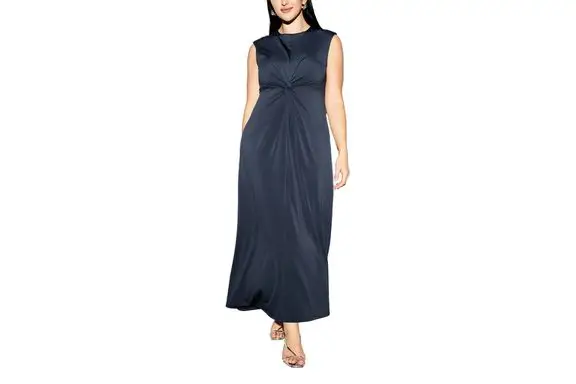 The Occasion by Old Navy Twist-Front Maxi Dress