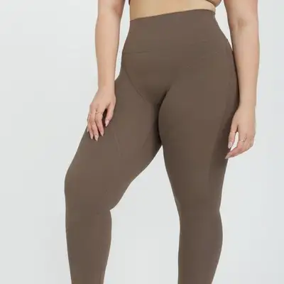 Riot Swim Flo Contour Legging in taupe