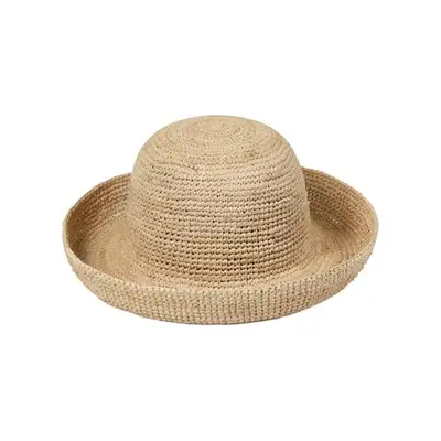 Lack of Color Raffia Cruiser Hat in natural weave