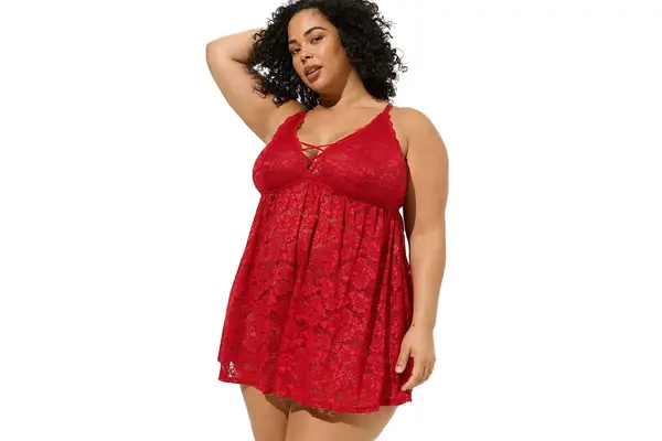 Torrid Simply Lace Xo Front Babydoll