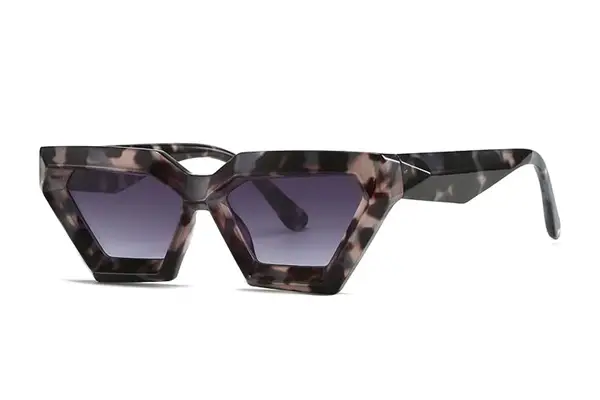 Breaksun Thick Frame Cat Eye Sunglasses