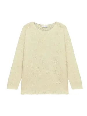 cream sweater