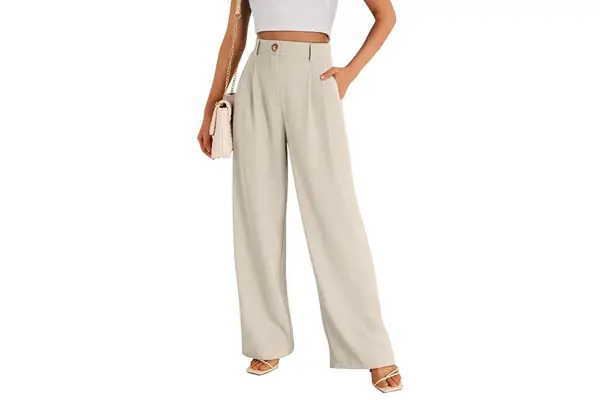 LILLUSORY Wide Leg Dress Pants Women