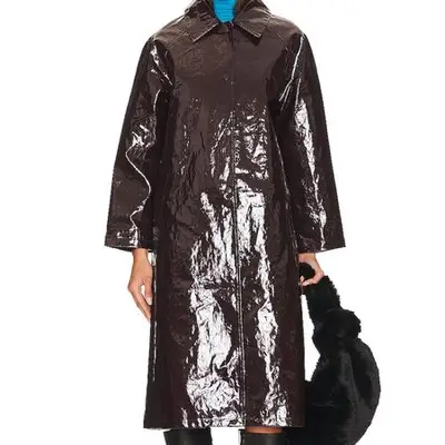 COS The Leather-Tasselled Wool Coat