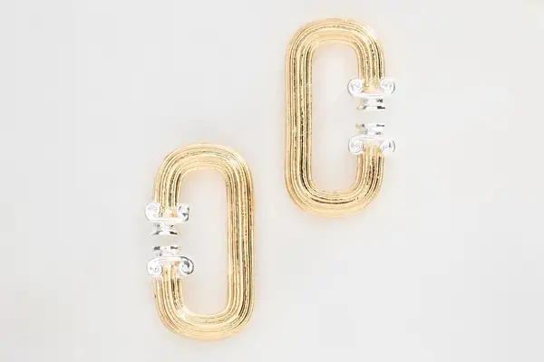 Shopbop Casablanca C Link Earrings