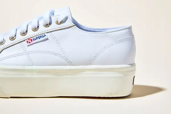 A side-view of the Superga 2790 Platform Sneakers