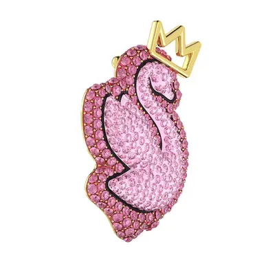 Swarovski Pop Swan Brooch