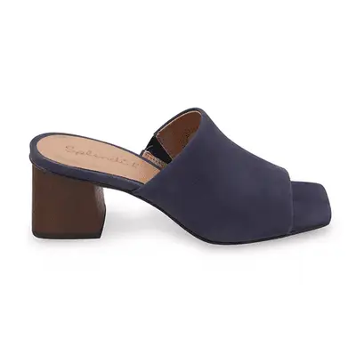 Splendid Kait Mules in navy blue