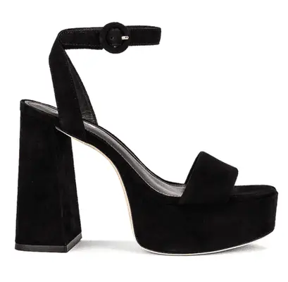 Fortress Ava Clogs in whiskey brown with wooden platform sole