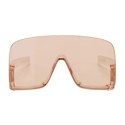 Gucci Mask-Frame Acetate Sunglasses in pink