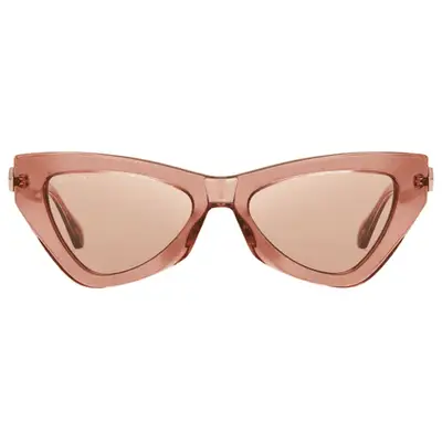 Jimmy Choo Donna/S Cateye Sunglasses in blush pink