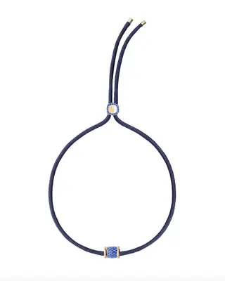 Dorsey Yves Lab Blue Paracord Necklace