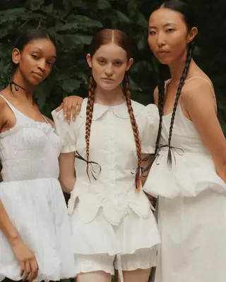 Allina Liu Runway Tulip Bloomers