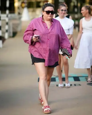 Teva Flatform Universal Sandal in rose violet and orangeade pink and orange