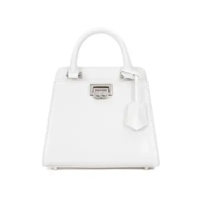 White handbag