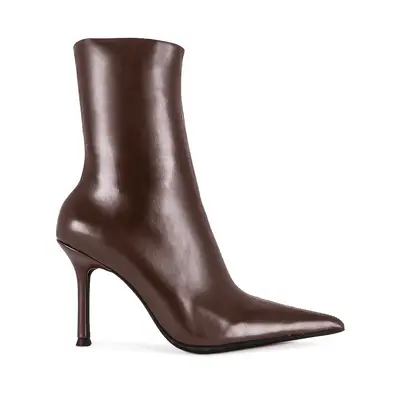 Jeffrey Campbell Daring Boots in coffee brown ankle height