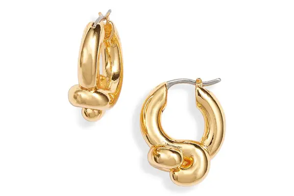 Nordstrom Jenny Bird Maeve Knotted Hoop Earrings