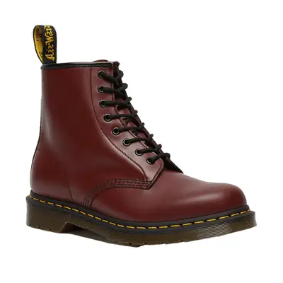 Dr. Martens 1460 Smooth Leather Lace Up Boots in cherry red