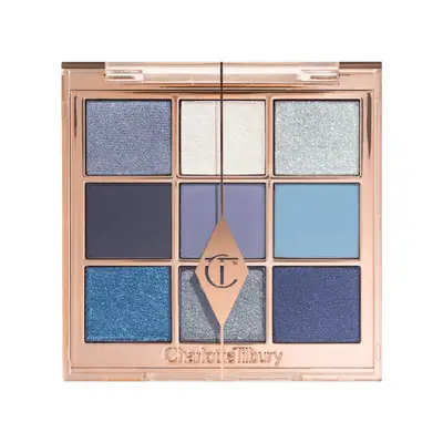 Charlotte Tilbury blue eyeshadow palette